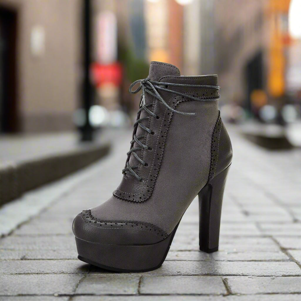 Women’s High Heel Martin Boots