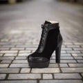 Women’s High Heel Martin Boots