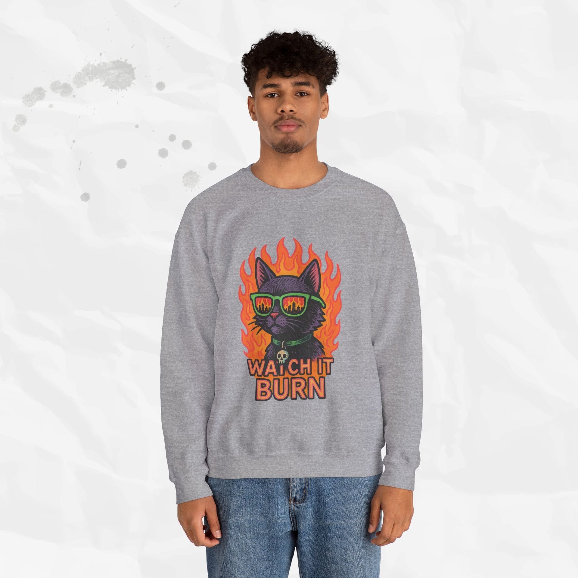 Watch It Burn - Crewneck Sweatshirt