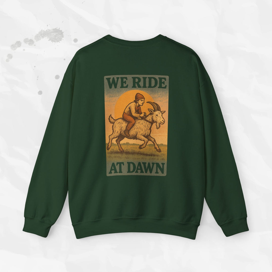 We Ride At Dawn - Crewneck Sweatshirt