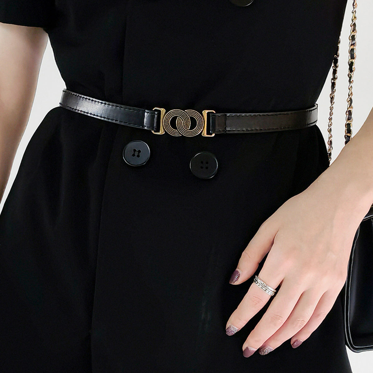Alloy Buckle PU Belt | Women's Leather Style Belt