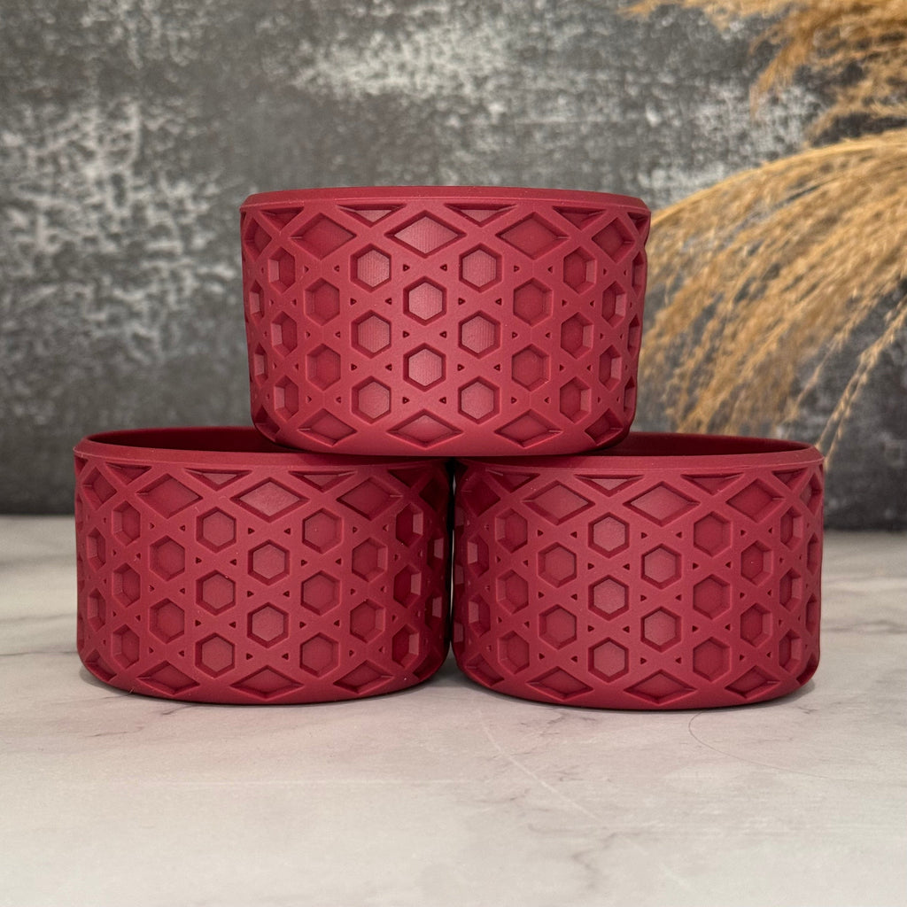 Maroon Waffle Boot