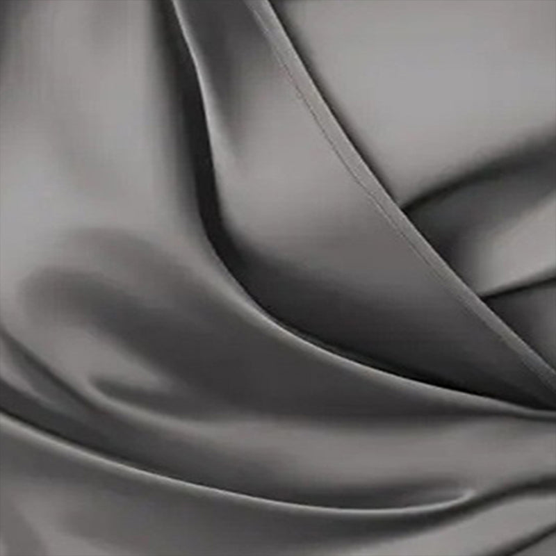 Women's Elegant Cross V-Neck Blouse, Ruffle Detail Button Accent Office Shirt