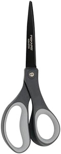 Fiskars 8" Non-Stick Titanium SoftGrip All Purpose Scissors
