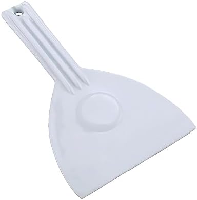 2 Pcs Plastic Handle Scrapers Cake Cream Spatula Dough Pastry Pizza Cutter