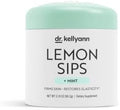 Dr. Kellyann Lemon Sips Citrus Drink Mix (21 Servings) – Lemon Mint Flavor, Sugar-Free Detox, Hydrates & Firms Skin, 1 Pack