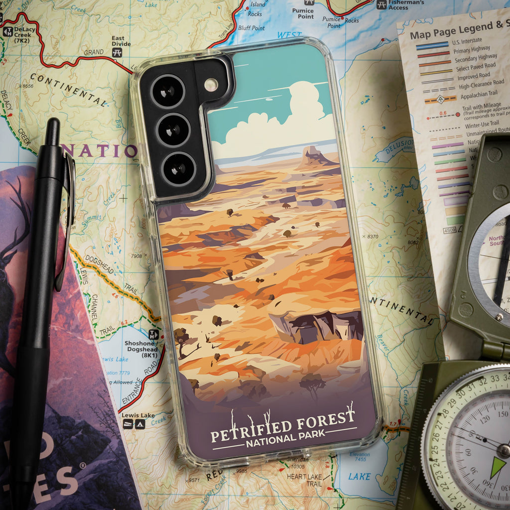 National Parks Petrified Forest HD Samsung Galaxy S22 Phone Case
