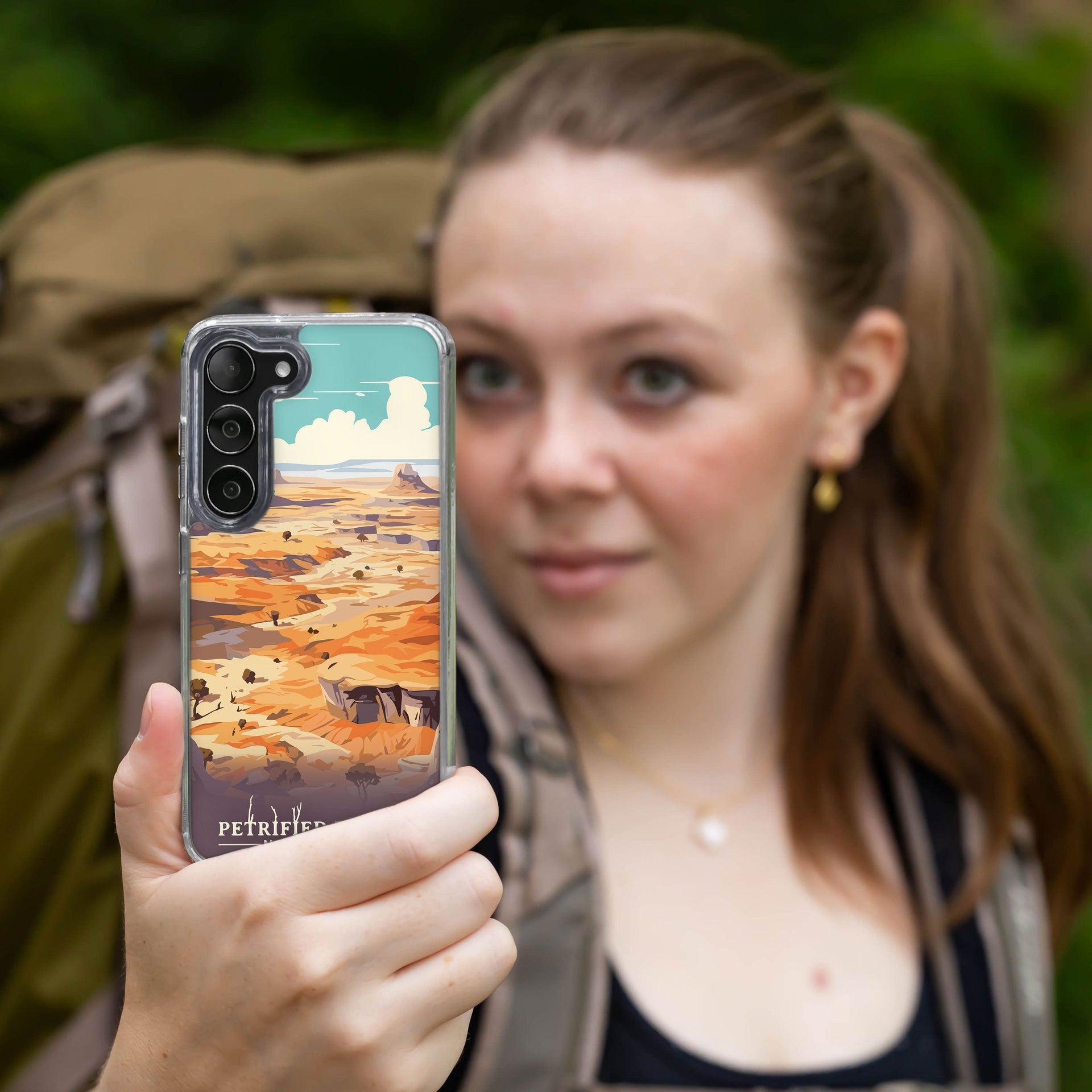 National Parks Petrified Forest HD Samsung Galaxy S24 Phone Case