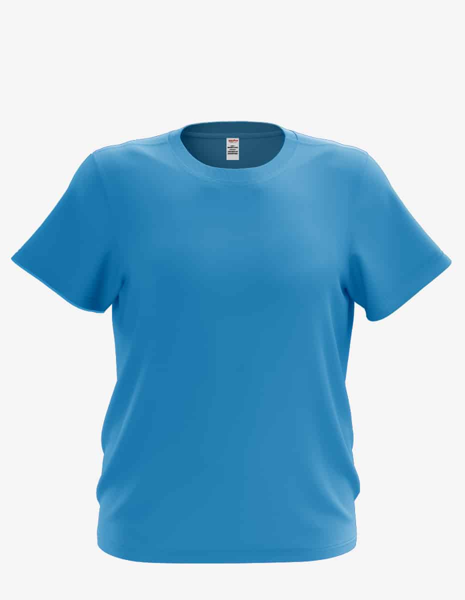 Youth Crew Neck Short Sleeve T-Shirt Soft Cotton Blend Tee - Image 6