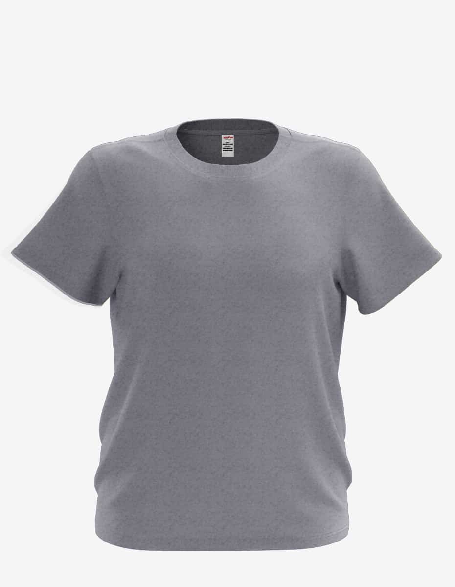 Youth Crew Neck Short Sleeve T-Shirt Soft Cotton Blend Tee - Image 10