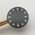 Seiko-modified Watch Dial With Luminous Numerals