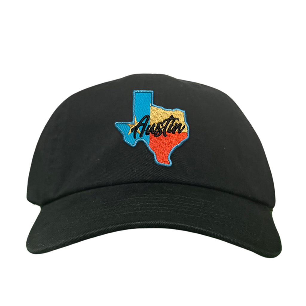 Texas Austin RWB Mesh Snapback Trucker Hat