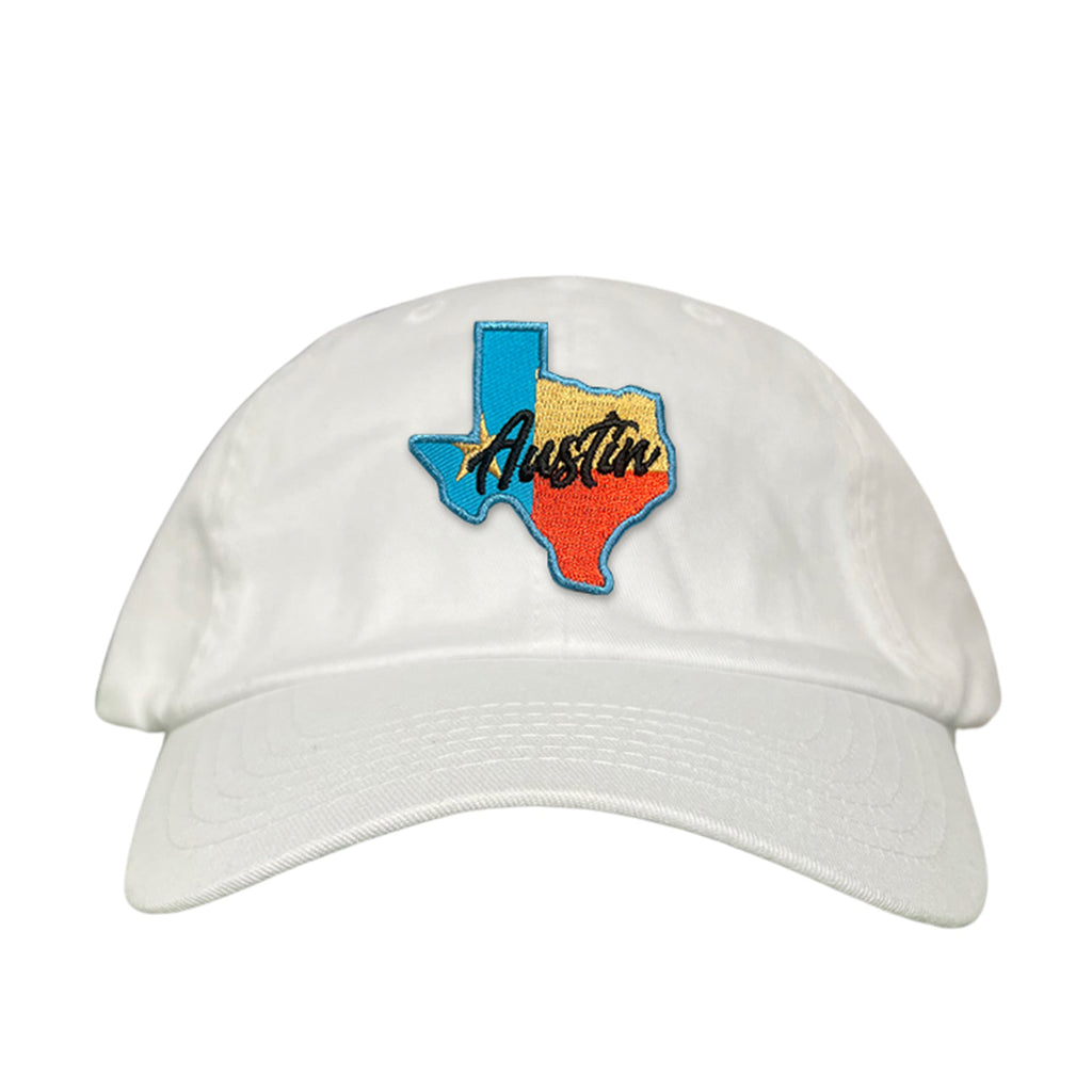 Texas Austin RWB Mesh Snapback Trucker Hat