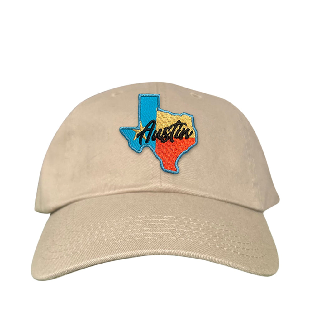 Texas Austin RWB Mesh Snapback Trucker Hat