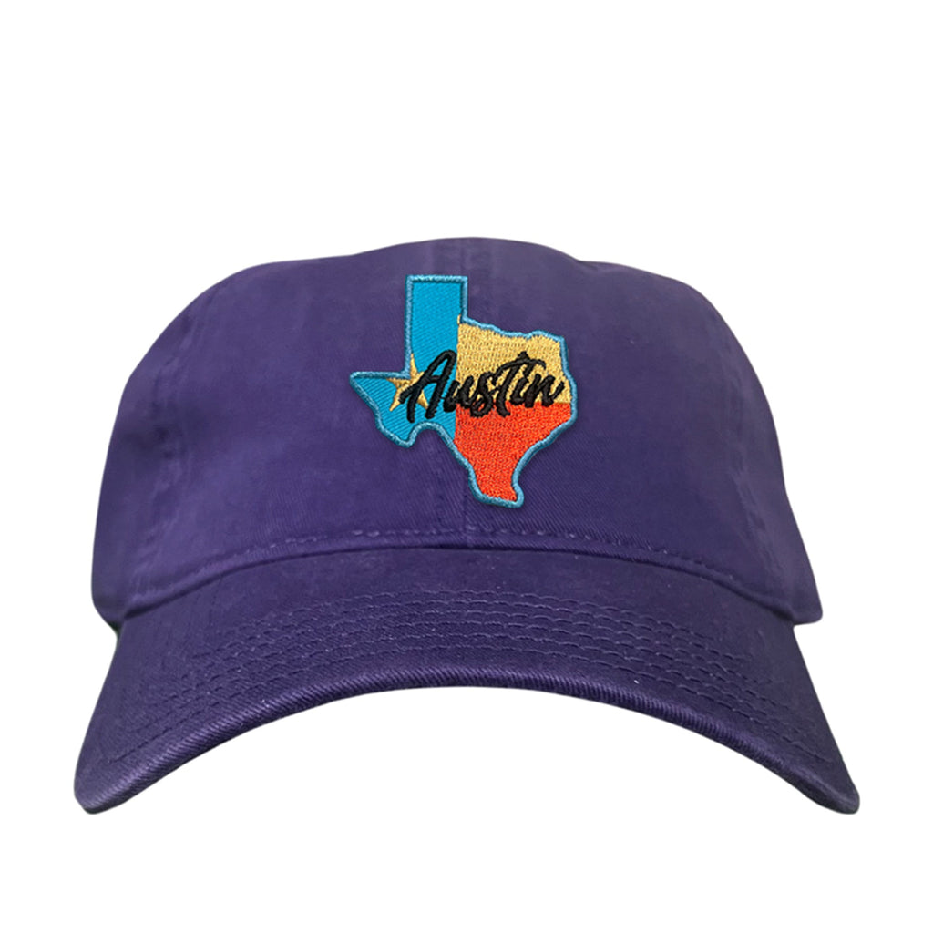 Texas Austin RWB Mesh Snapback Trucker Hat