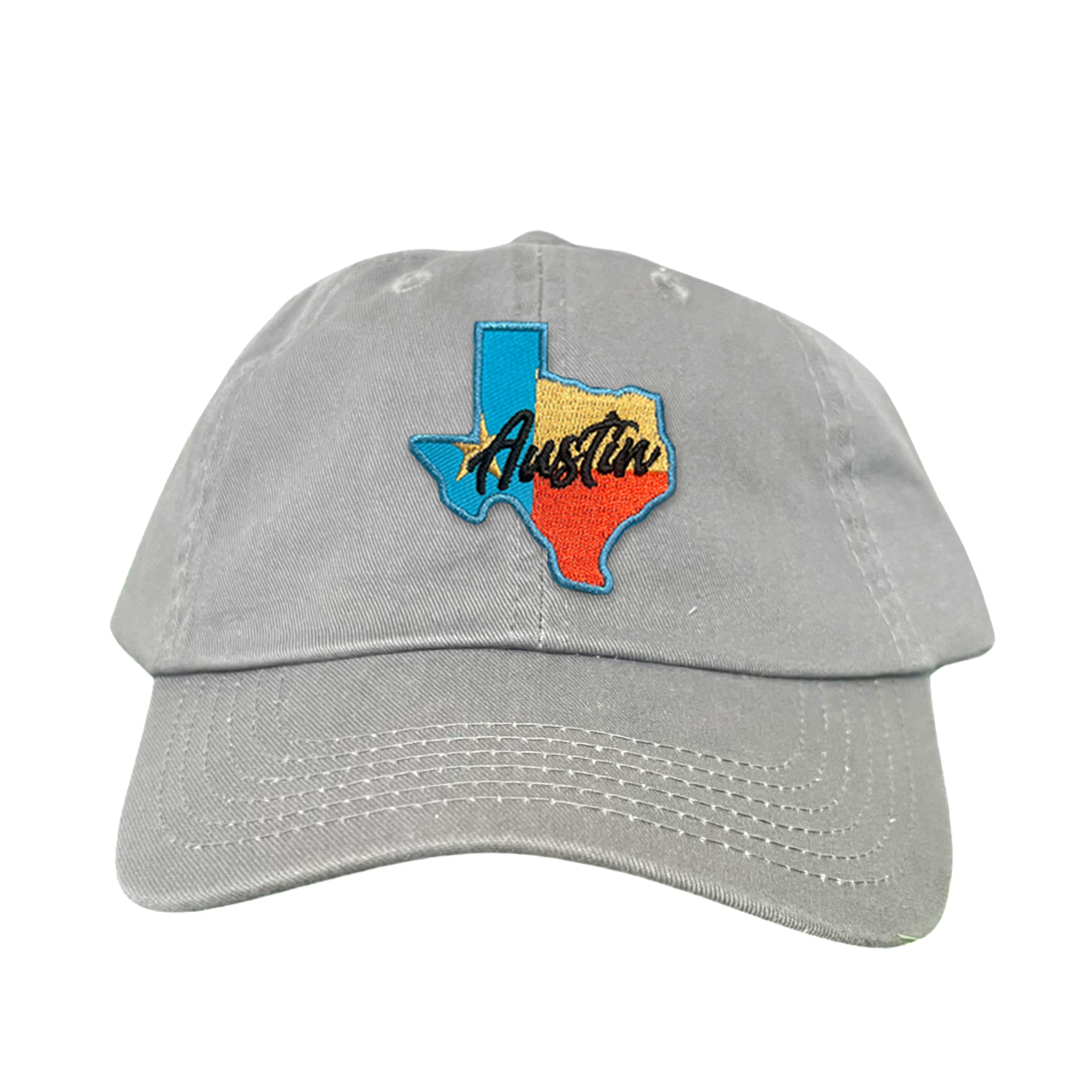 Texas Austin RWB Mesh Snapback Trucker Hat
