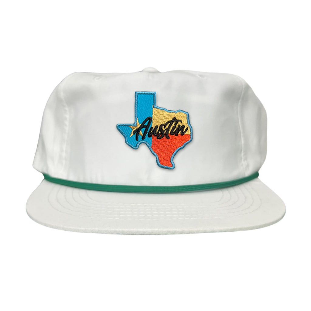 Texas Austin RWB Mesh Snapback Trucker Hat