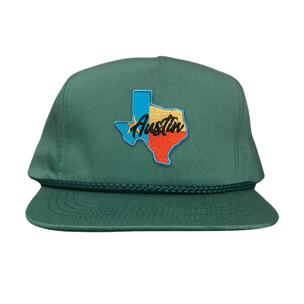 Texas Austin RWB Mesh Snapback Trucker Hat