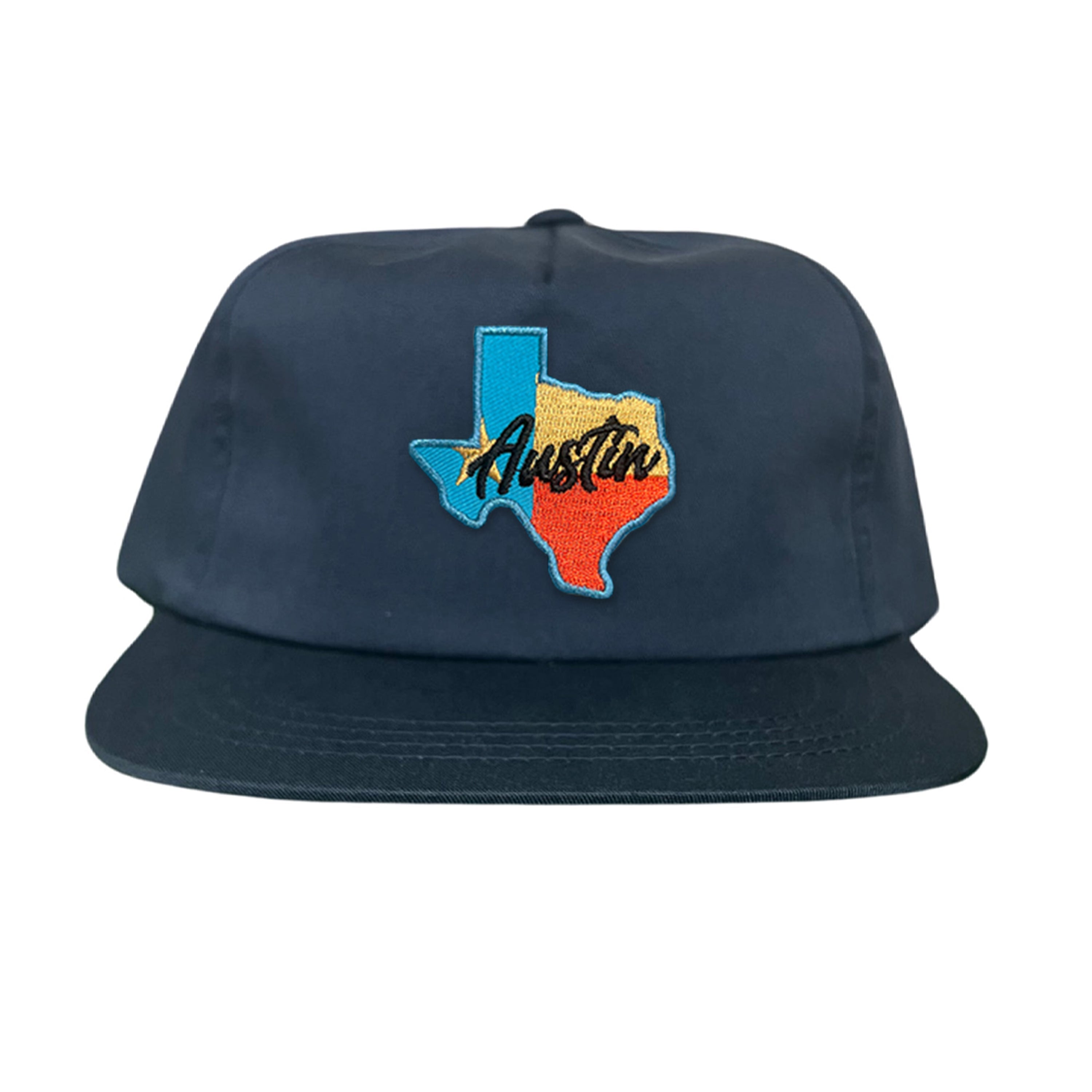 Texas Austin RWB Mesh Snapback Trucker Hat