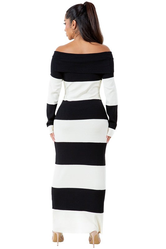 Women's Long Maxi Knit Dress Sleeveless Casual Silhouette