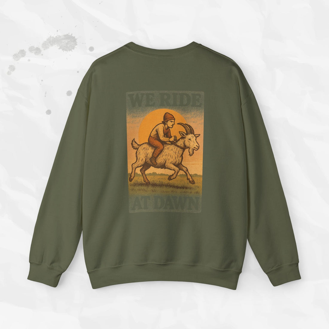 We Ride At Dawn - Crewneck Sweatshirt