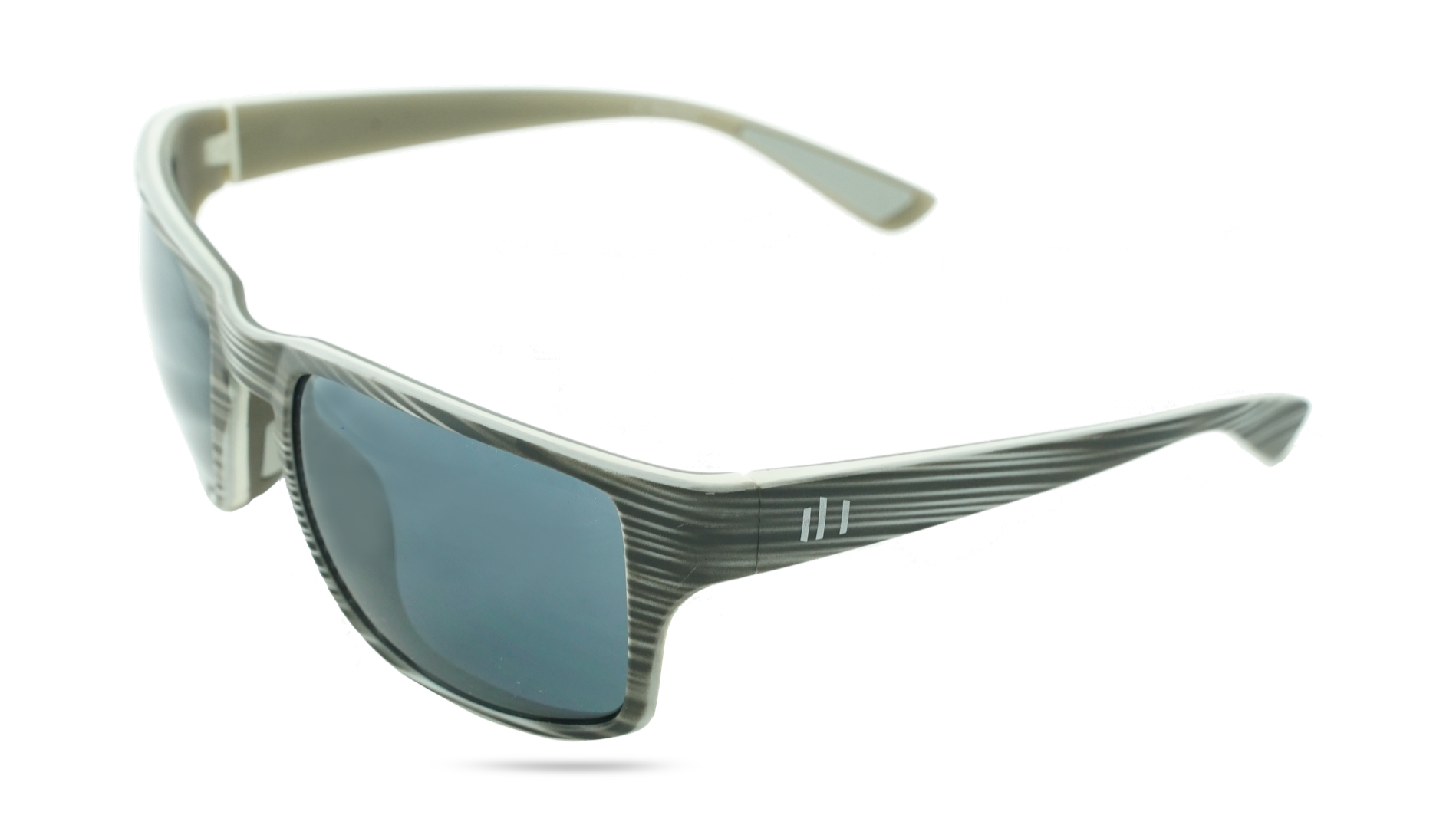 Acadia | Cream Stripe | Polarized Nx14 Grey Lens