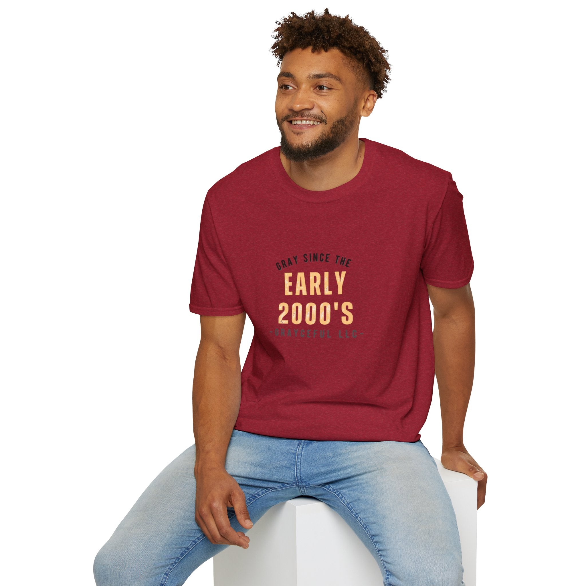 Unisex Softstyle Cotton Crewneck T-Shirt: Minimalist Casual Tee