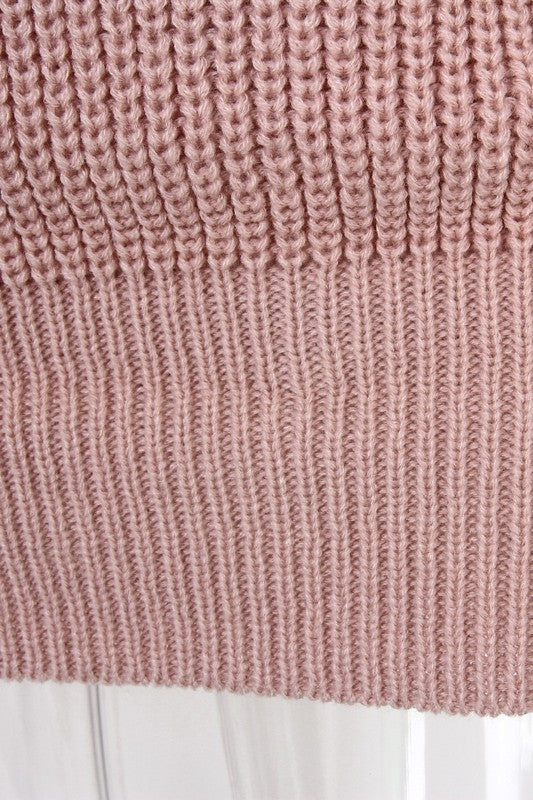 Women's Fashion Sweater Dress Knit Long Sleeve Casual Dress