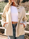 Suede Sherpa Lined Western Loose Jacket