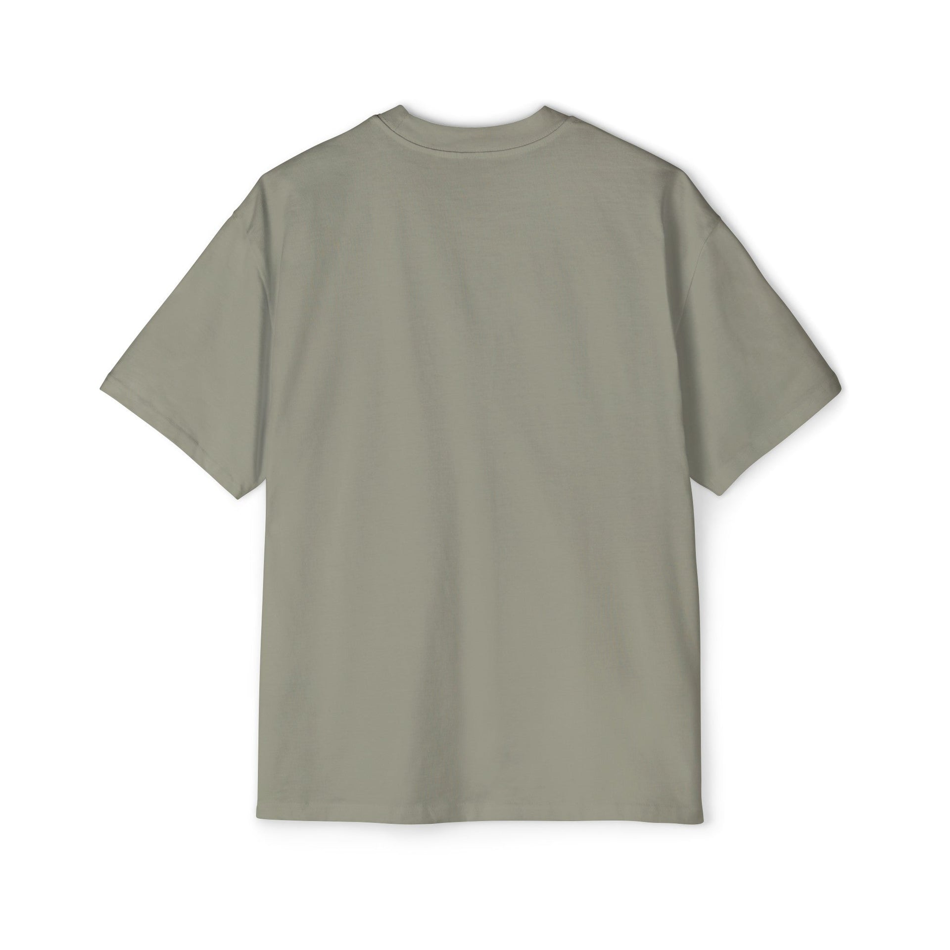 Men's Heavy Oversized Cotton T-Shirt Streetwear Casual Tee