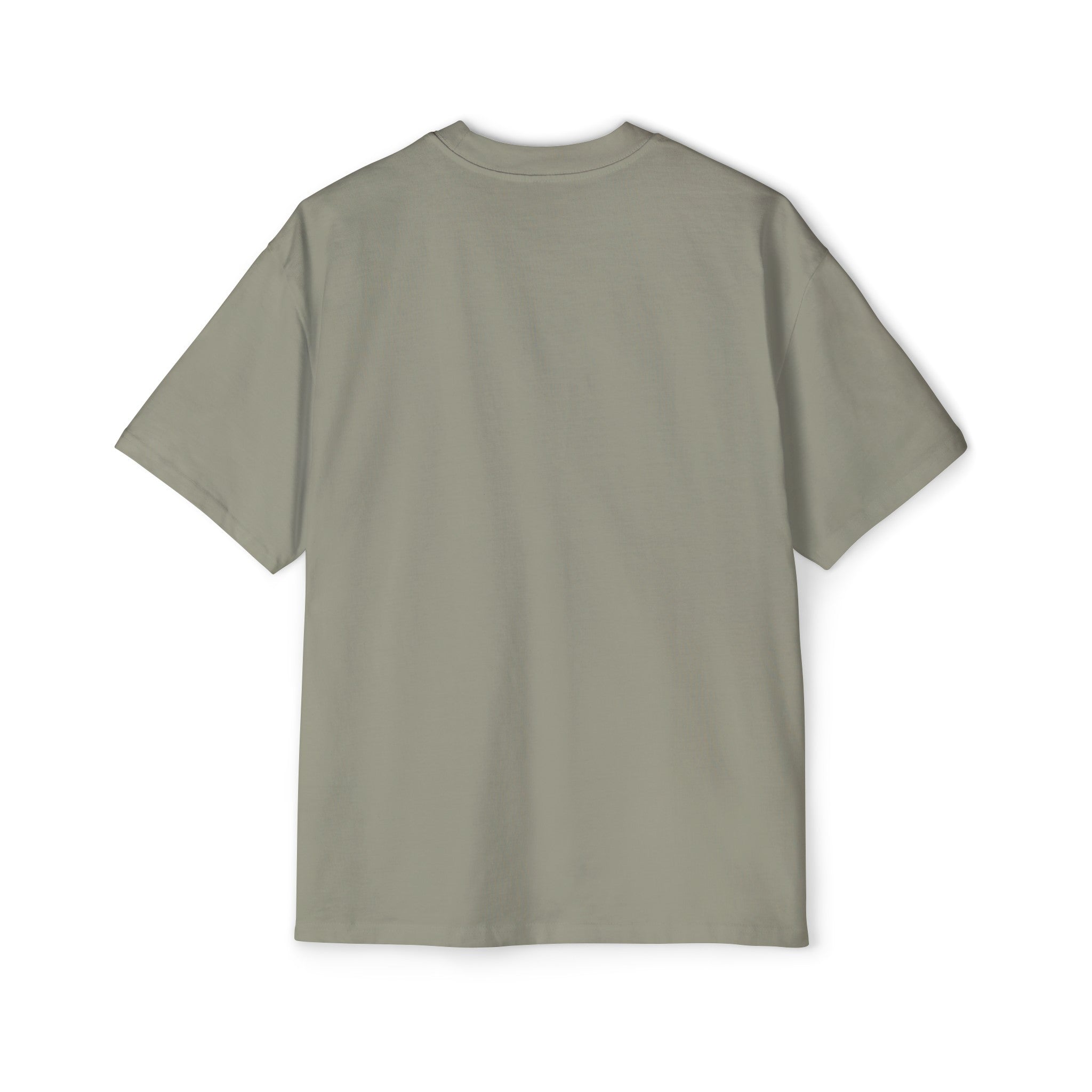 Men's Heavy Oversized Cotton T-Shirt Streetwear Casual Tee