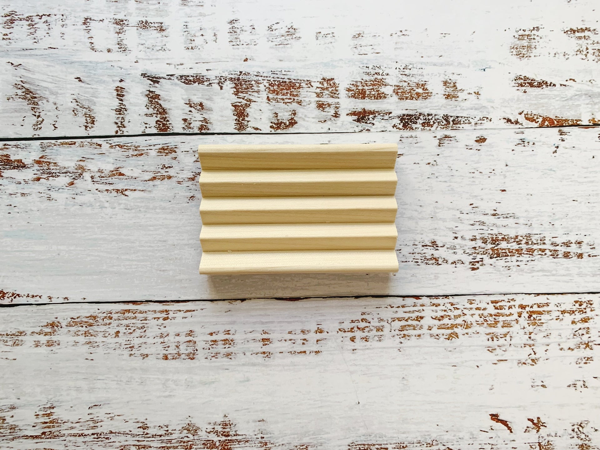 Wooden Soap Dish Set of Two - Durable Natural Bath Accessory