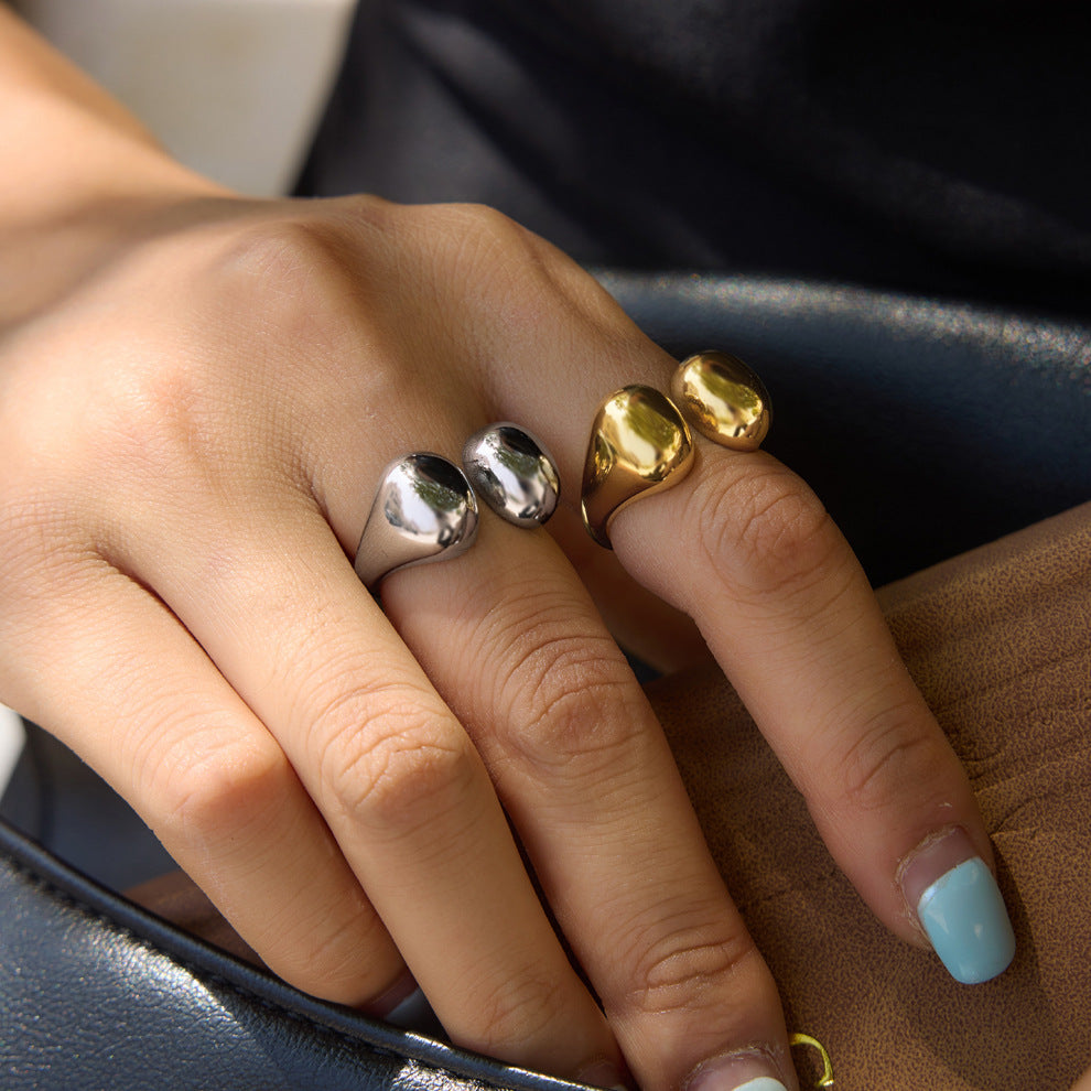 Colorfast Titanium Steel Ring