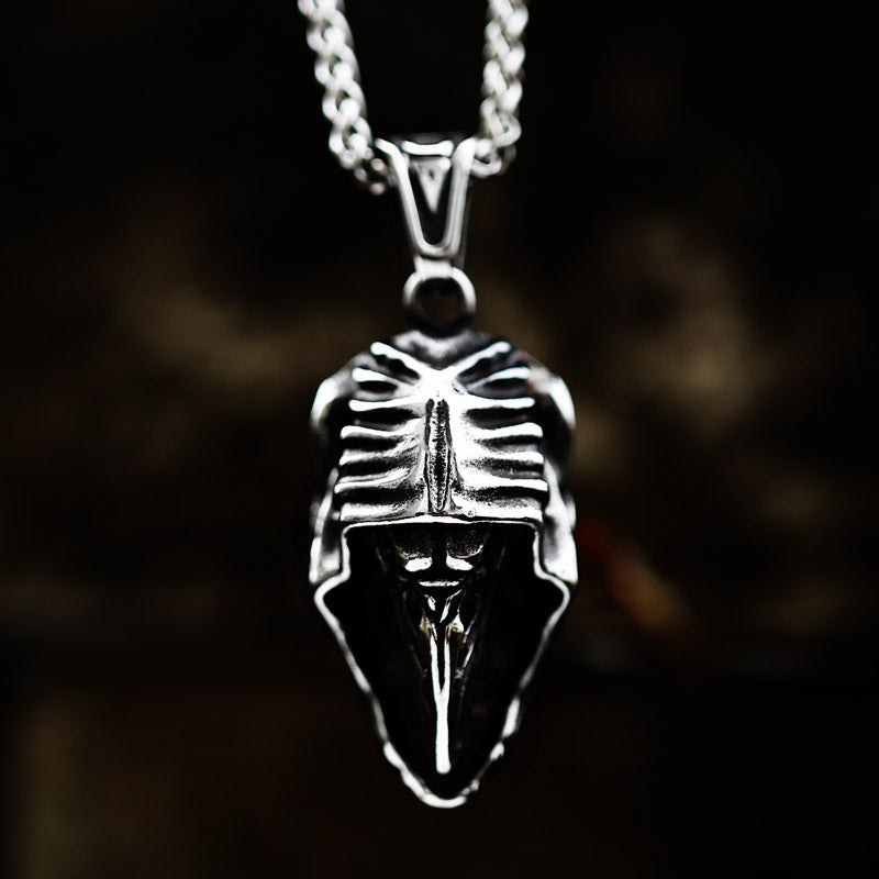 Stainless Steel Personalized Bird-Beak Doctor Pendant