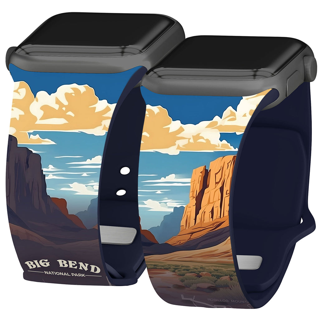 National Parks Big Bend HD Apple Watch Band