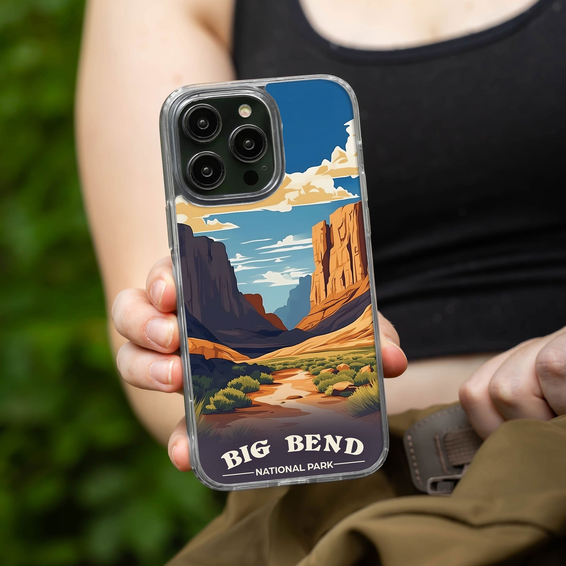 National Parks Big Bend HD Apple iPhone 12 Series Mag-Safe Phone Case