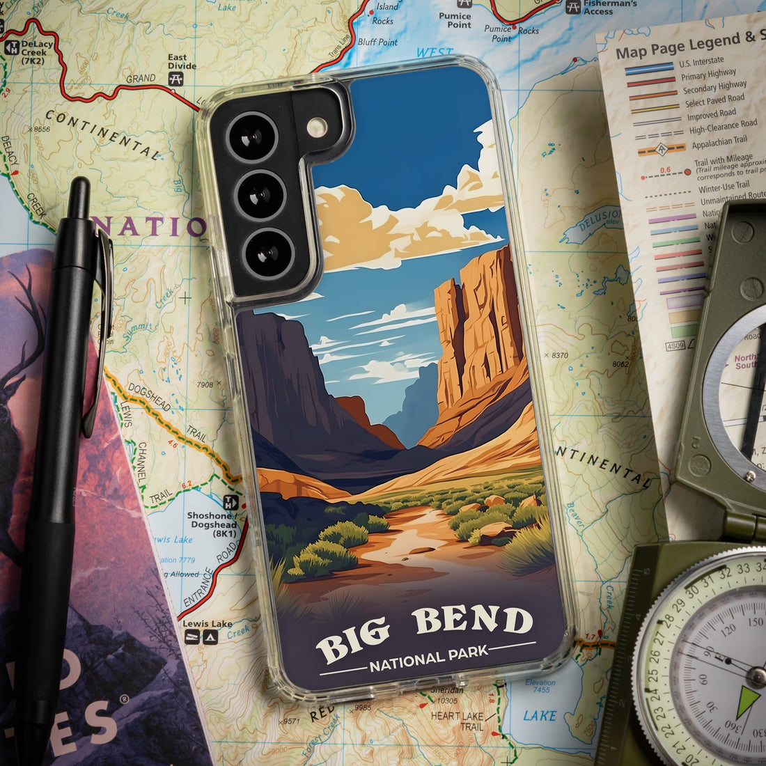 National Parks Big Bend HD Samsung Galaxy S22 Phone Case
