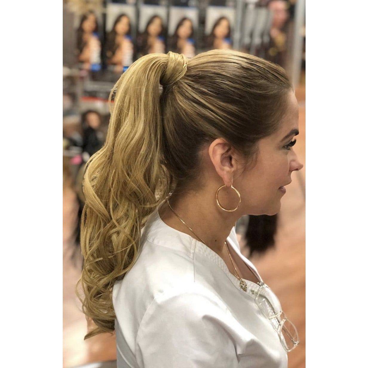 23" Long Wave Wrap-Around Pony Hairpiece for Glamorous Style
