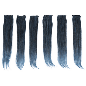 23-Inch Straight Color Extension 6-Piece Kit for Glamorous Hair