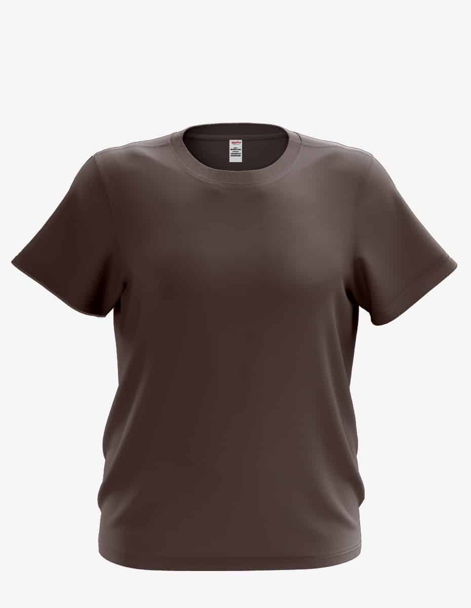Kid's Basic Crew Neck T-Shirt Soft Cotton Blend Solid Color Tee - Image 4