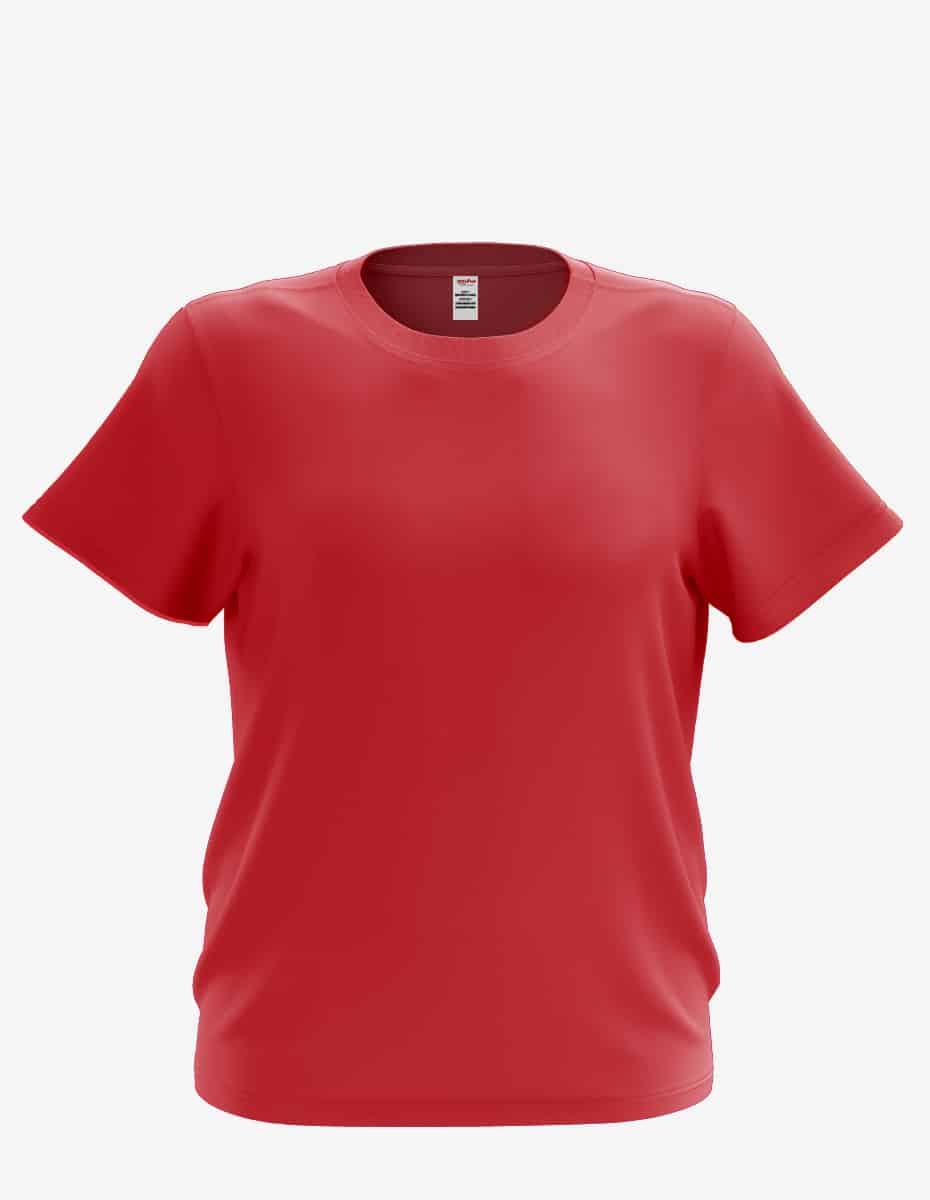 Kid's Basic Crew Neck T-Shirt Soft Cotton Blend Solid Color Tee - Image 11