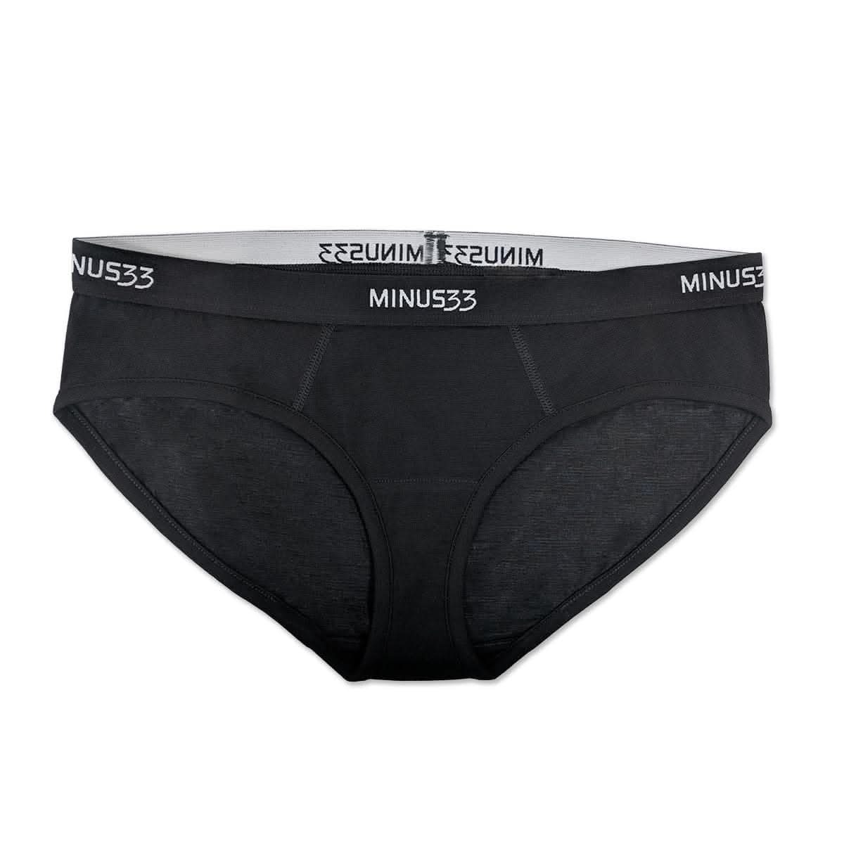 Women's Woolverino Microweight Bikini Briefs - Solid Knit Underwear