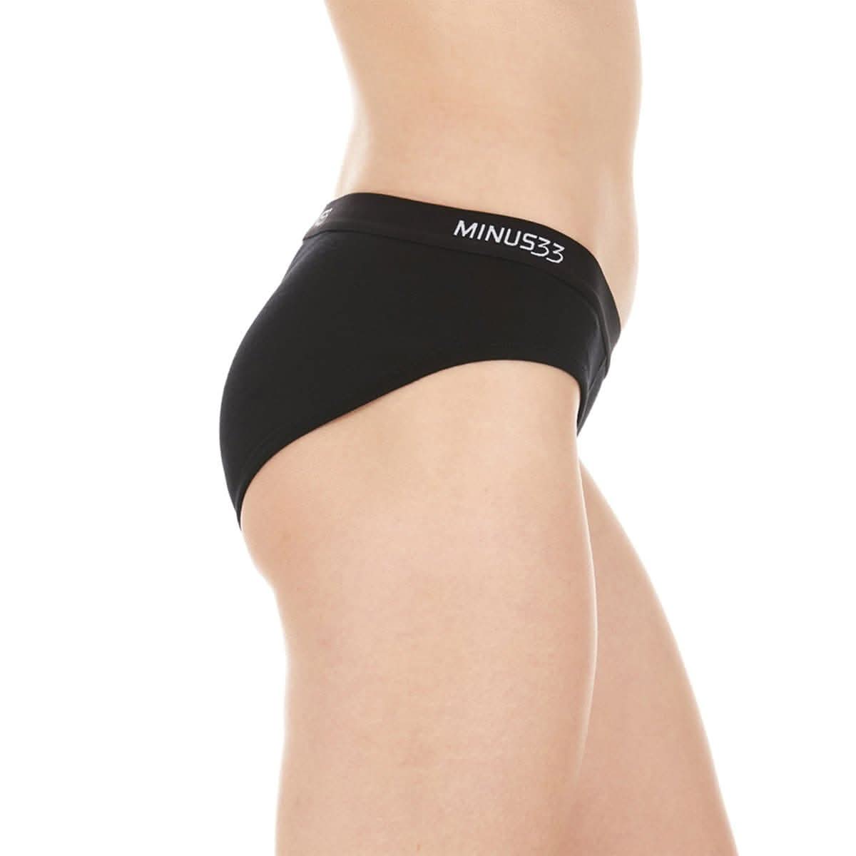 Women's Woolverino Microweight Bikini Briefs - Solid Knit Underwear