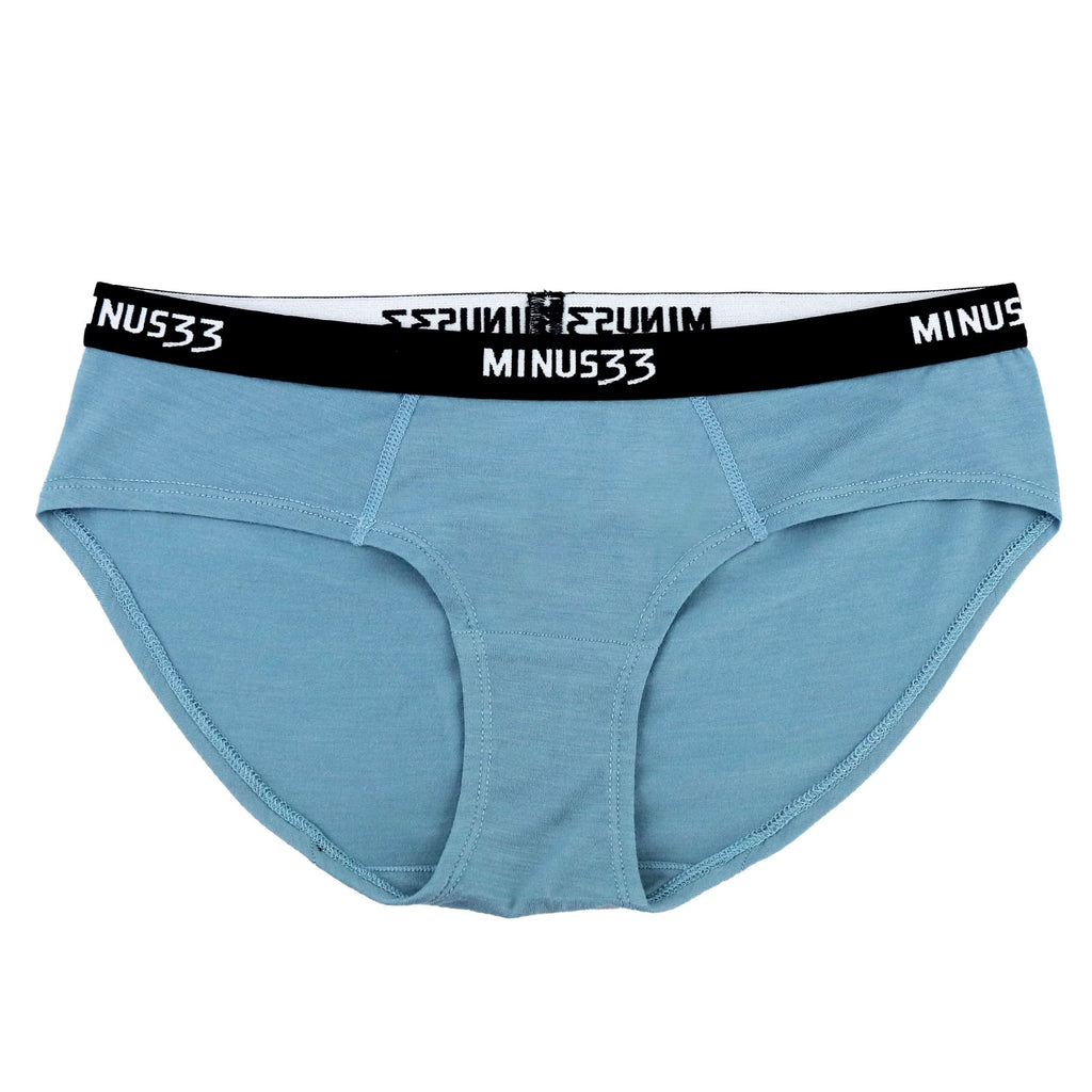 Women's Woolverino Microweight Bikini Briefs - Solid Knit Underwear