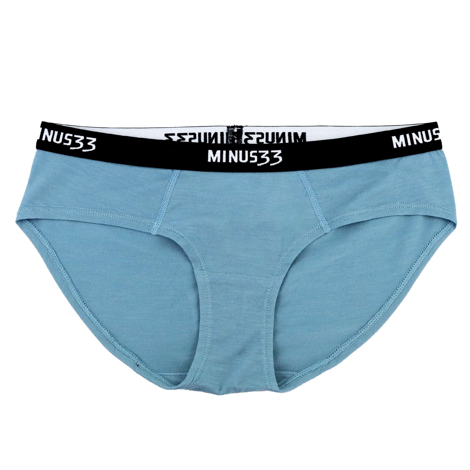 Women's Woolverino Microweight Bikini Briefs - Solid Knit Underwear