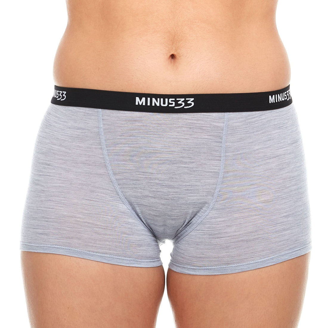 Microweight Wool Boyshorts for Women - Sporty Knit Underwear