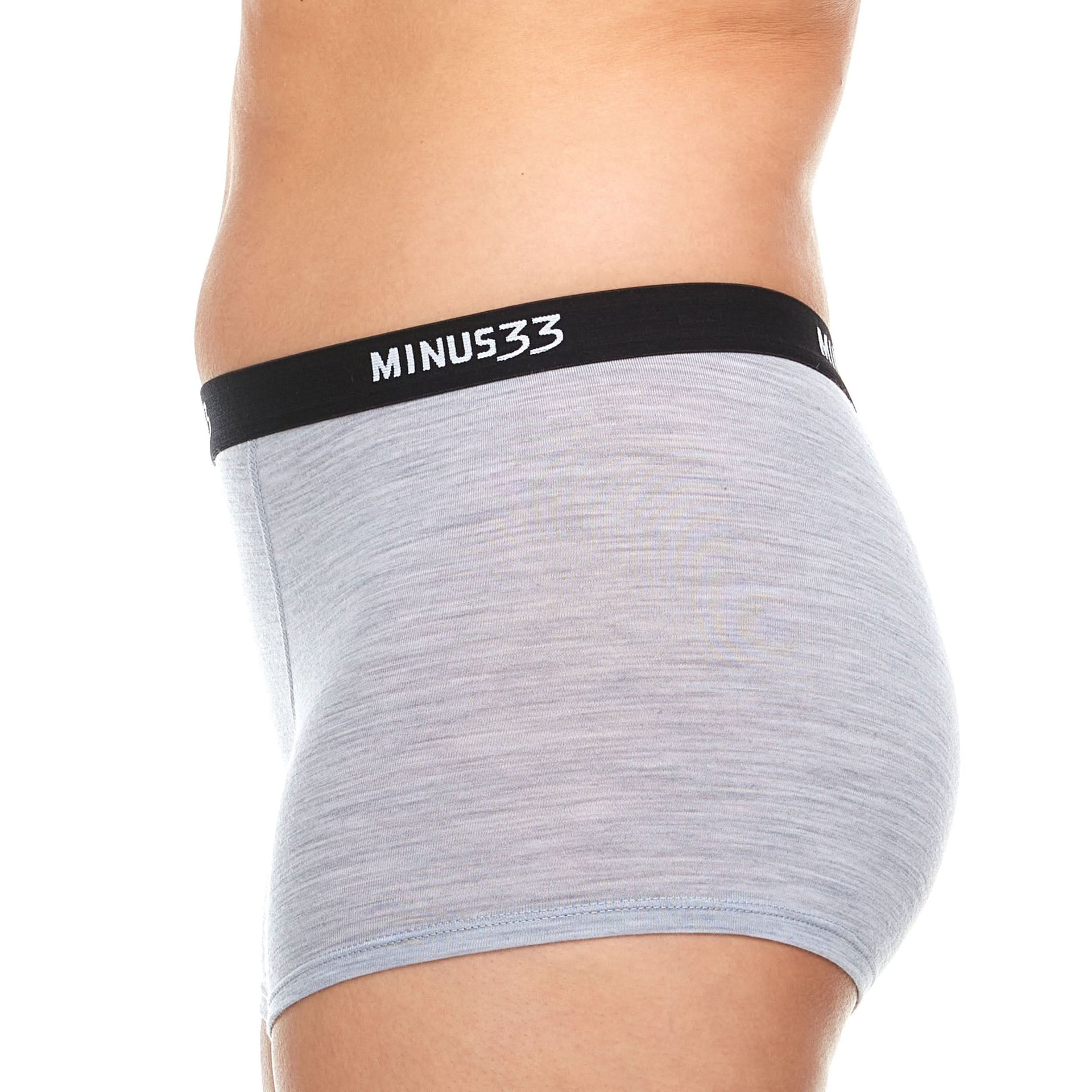 Microweight Wool Boyshorts for Women - Sporty Knit Underwear