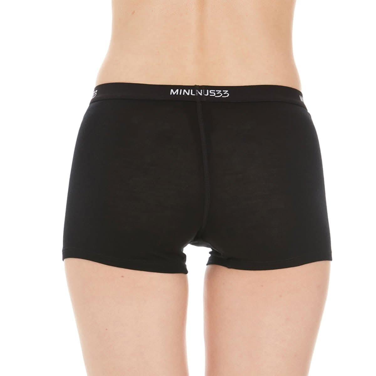 Microweight Wool Boyshorts for Women - Sporty Knit Underwear