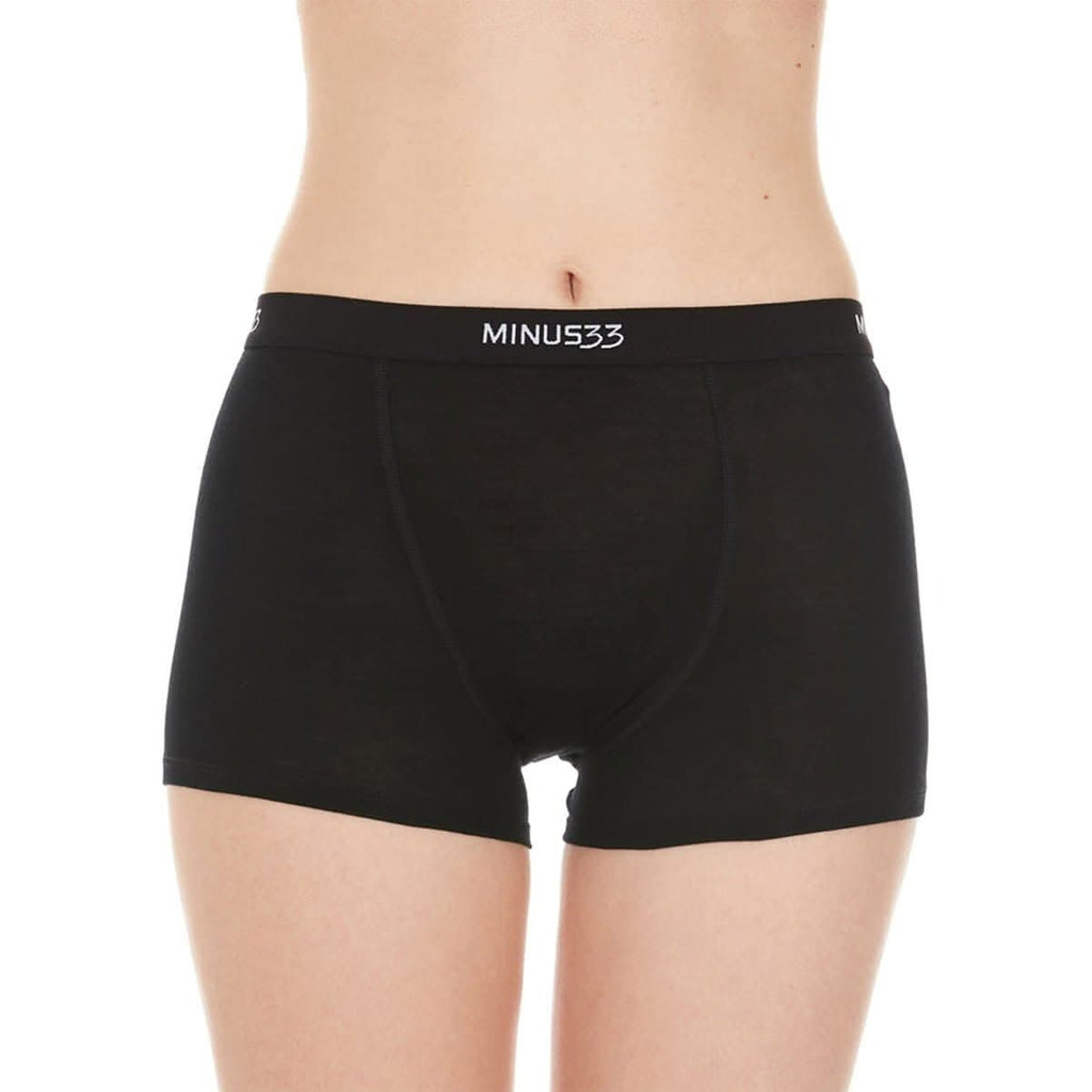 Microweight Wool Boyshorts for Women - Sporty Knit Underwear