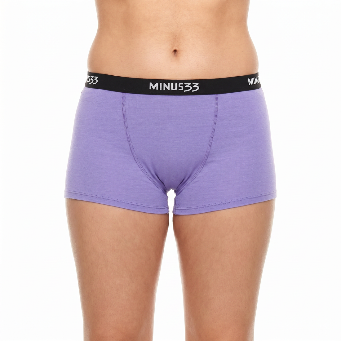 Microweight Wool Boyshorts for Women - Sporty Knit Underwear